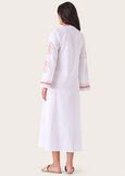 Alma 100% cotton tunic dress BIANCO Woman image number 3