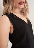 Top Boe Giromanica NERO BLACK Donna immagine n. 2
