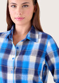 Chiop 100% cotton shirt BLU AVION Woman image number 3