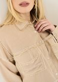Camicia Carlotta in misto lino e cotone BEIGE Donna immagine n. 2
