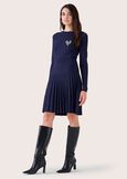 Abito Antilla con gonna plissettata BLUE OLTREMARE Donna immagine n. 1