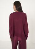 Maglione Malika scollo a V VIOLA PURPLE Donna immagine n. 3