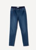 Kelly five-pocket jeggings GRIGIO GREYDENIM MEDIUM DENIM Woman image number 5