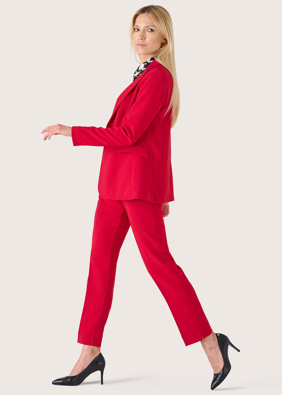 Alice technical fabric trousers ROSSO CARPET Woman , image number 1