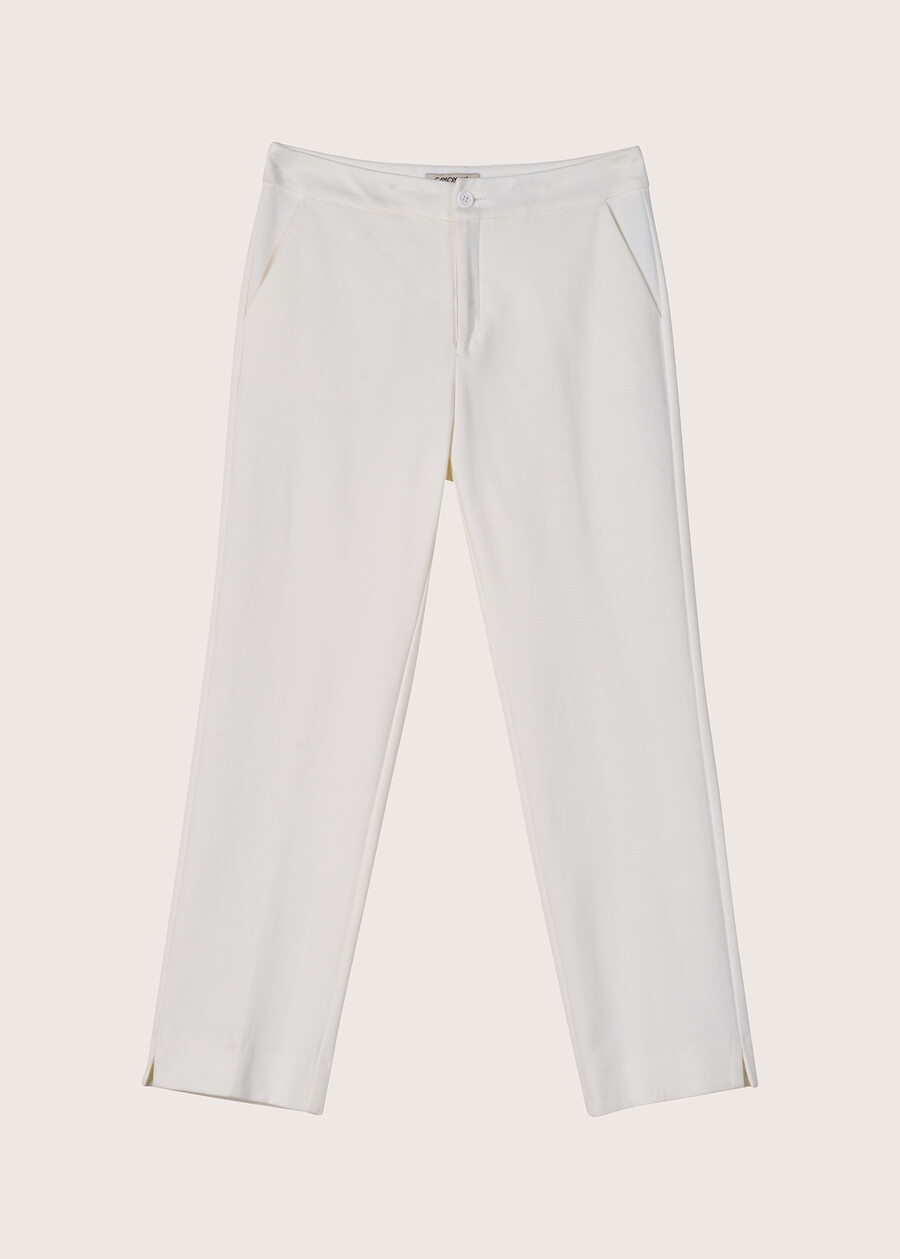 Pantalone Alice in punto Milano BIANCO WHITEVERDE CICAS Donna , immagine n. 1