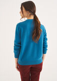 Cardigan Clooney in lana e cashmere ROSSO MAGENTAVERDE PAVONE Donna immagine n. 3