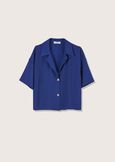 Camicia a manica corta Shaona BLU Donna immagine n. 4