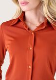 Camicia Alessia in jersey NERO BLACKVIOLA UVABIANCO WHITEMARRONE BRUCIATO Donna immagine n. 2