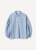 Camicia Cristine over in cotone CELESTE FIORDALISO Donna immagine n. 5