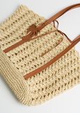 Borsa Brilly effetto crochet BEIGE LIGHT BEIGE Donna immagine n. 4