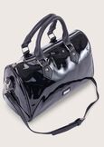 Bauletto Bowlbag verniciato NERO BLACKROSSO CARPET Donna immagine n. 4