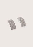 Giulietta earrings with crystals SILVER Woman image number 3