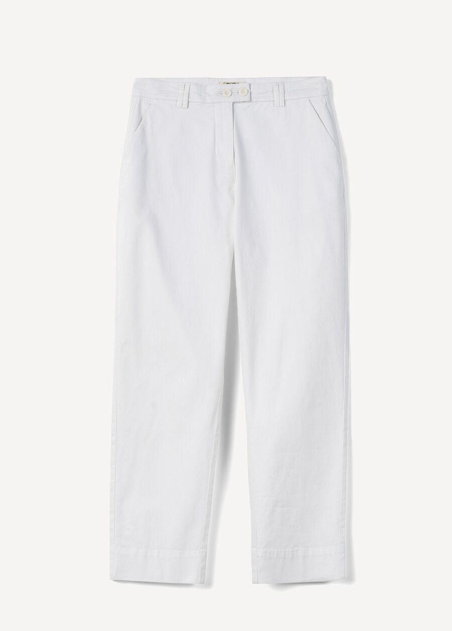 Puma Masculine-Cut Trousers BIANCO WHITEBLUE OLTREMARE  Woman , image number 5