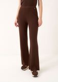 Pantaloni Parker con micropaiettes MARRONE Donna immagine n. 2