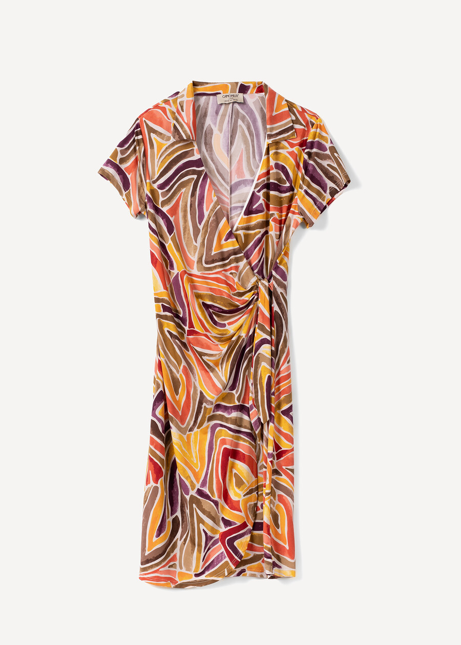 Abito a portafoglio Audrey VERDE Donna , immagine n. 5