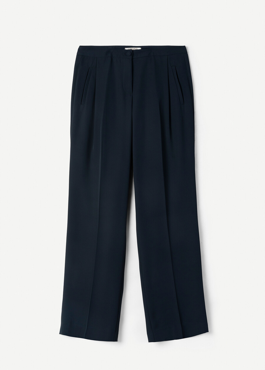 Pantalone Gigi in cady BLUE OLTREMARE  Donna , immagine n. 5