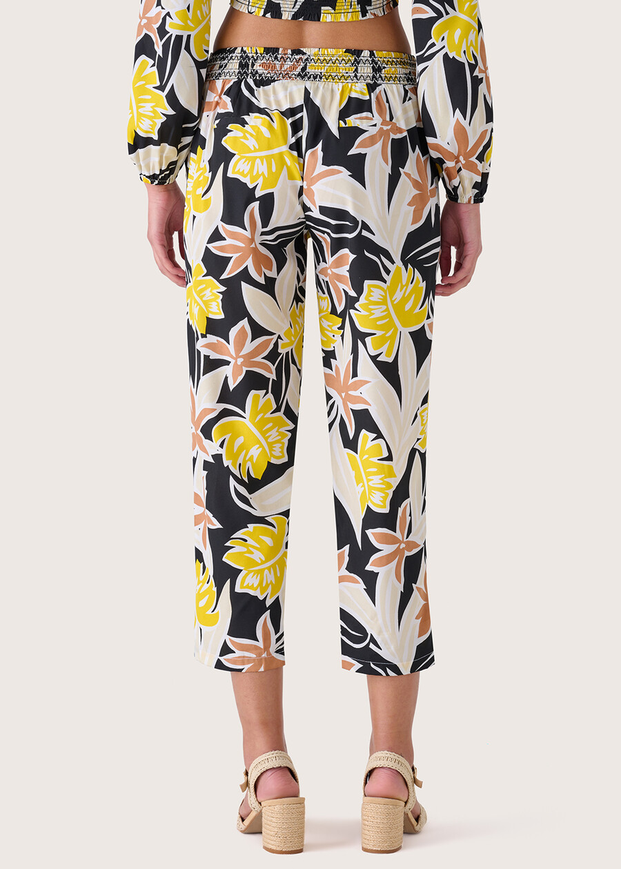 Pantalone Perry a fantasia NERO Donna , immagine n. 3