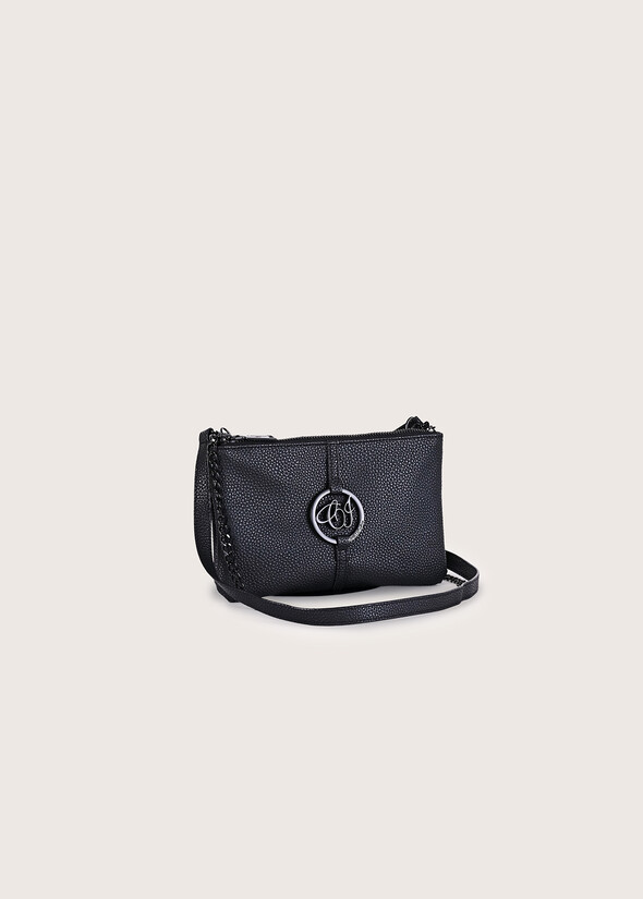 Pochette Tonga in ecopelle NERO BLACK Donna null