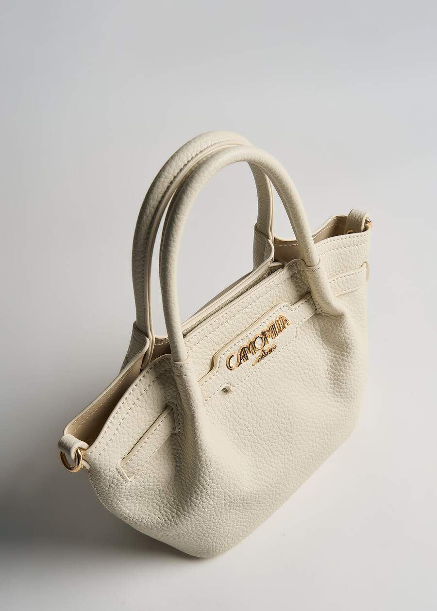 Beatrice Small deer print bag ROSABIANCO WHITE Woman , image number 3