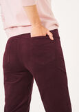 Pantalone in velluto Cindy-T BLU MIDNIGHTVIOLA VINACCIA Donna immagine n. 4
