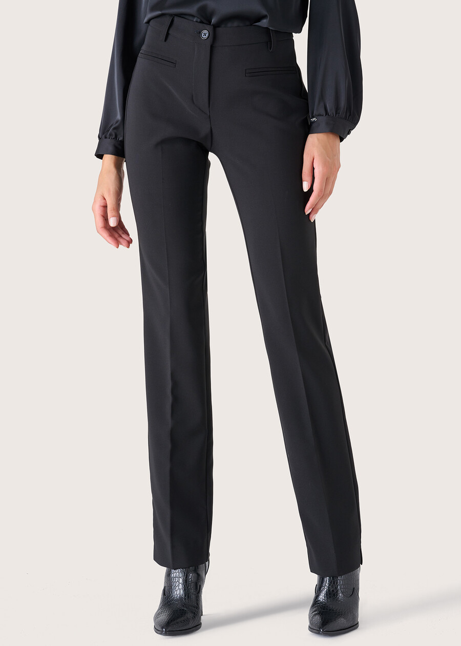 Pantalone Miranda gamba dritta NERO BLACK Donna , immagine n. 2