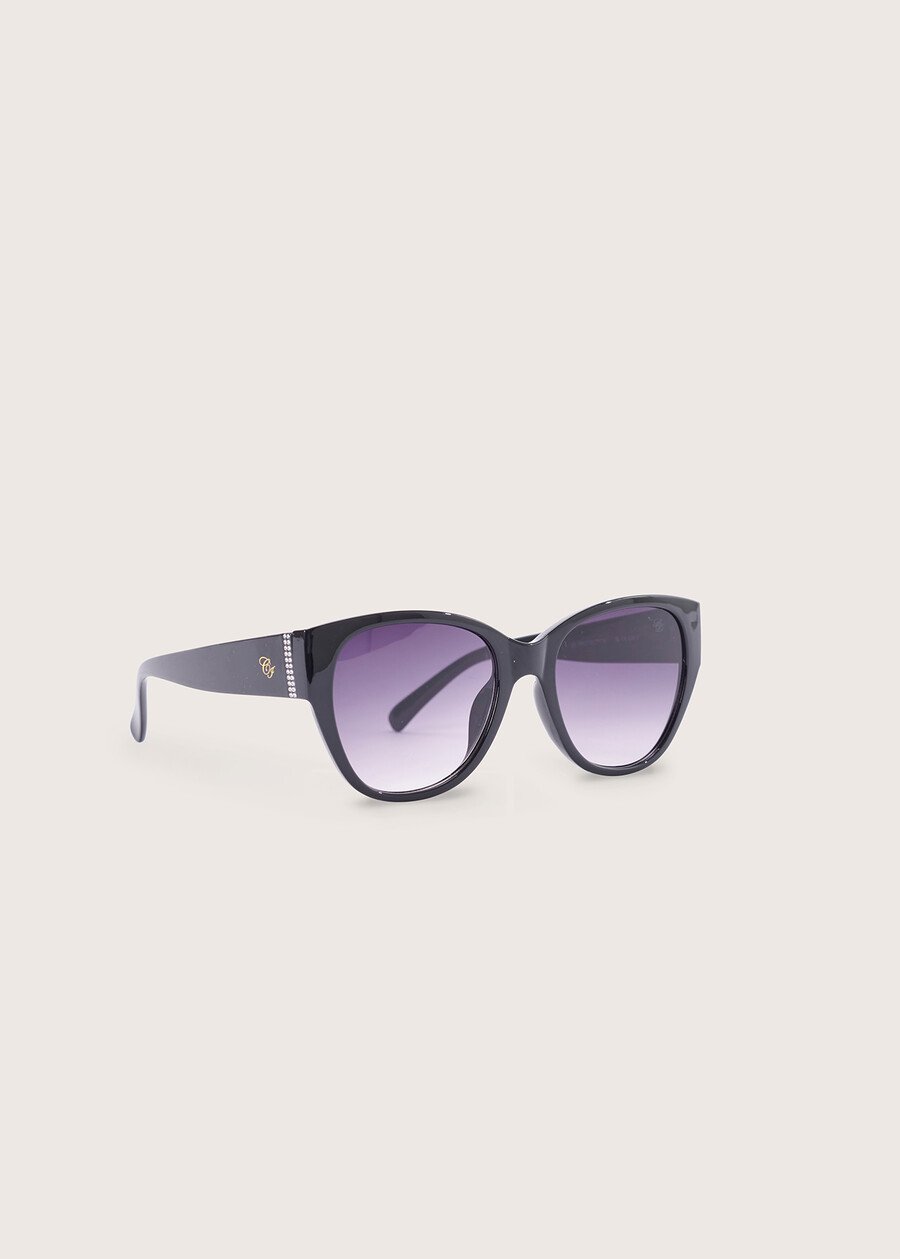 Occhiali da sole modello gatta NERO BLACKVERDE HAVANA Donna , immagine n. 3