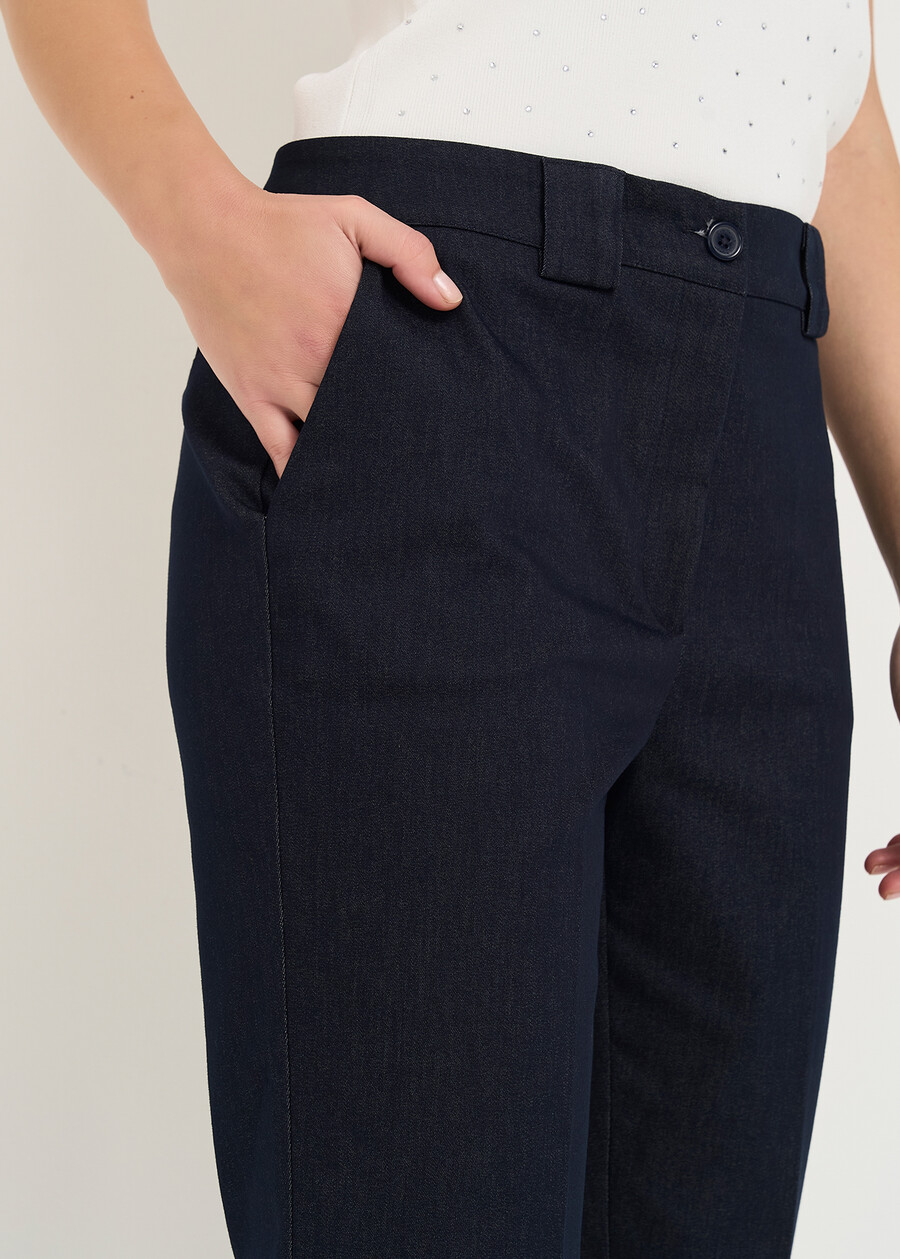 Pantalone Alice in denim leggero DENIM DARK DENIM Donna , immagine n. 4