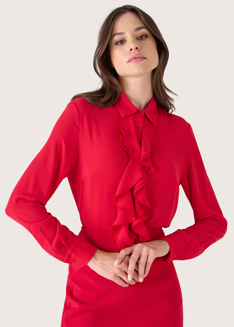 Camicia elegante Carlotta ROSSO CARPETBIANCO WHITE Donna , immagine n. 1