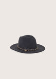 Cappello a falda larga Cynthia NERO BLACKBEIGE CREAM Donna immagine n. 2