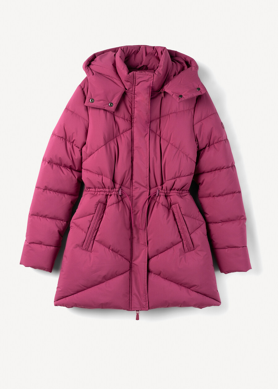 Piumino Palmer con cappuccio staccabile ROSSO MAGENTAVERDE PAVONE Donna , immagine n. 7
