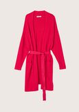Circus long cardigan ROSSO MAGENTABLU GRAFITE Woman image number 5