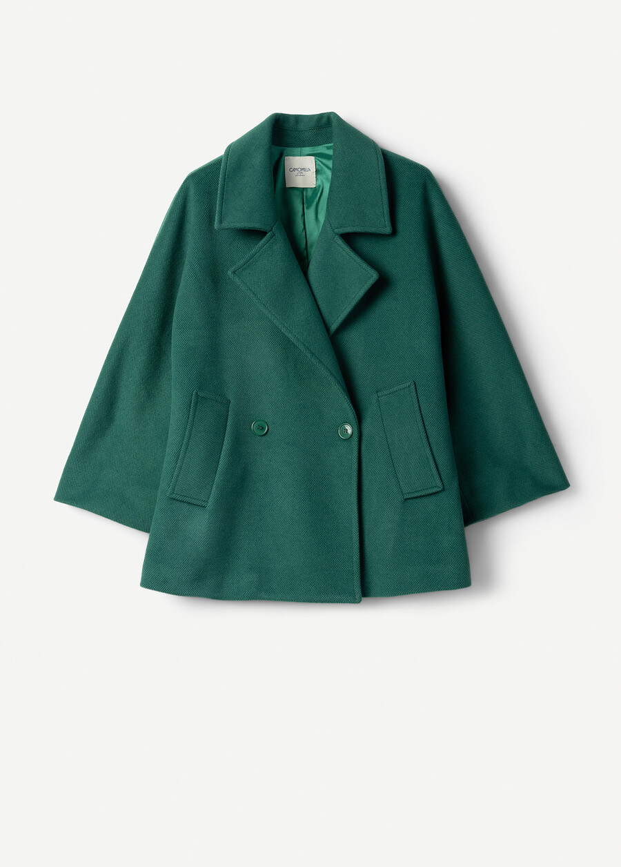 Cleope cloth double-breasted jacket BLUVERDE GARDEN Woman , image number 5