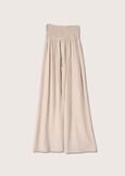 Polis linen and viscose trousers BEIGE SAFARI Woman image number 5