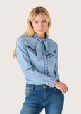 Camicia Carolyn in light denim DENI DENIM Donna immagine n. 1
