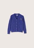 Cardigan Tancredi in misto viscosa BLU MEDIUM BLUE Donna immagine n. 4
