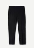 Scarlett bengaline trousers MARRONENERO BLACK Woman image number 6