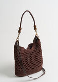 Borsa Byss shopping in crochet MARRONE Donna immagine n. 2