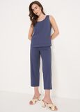Pinocchietto Peddy In Cotone BLU AVION Donna immagine n. 1