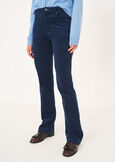 Pantalone in velluto Cindy-T BLU MIDNIGHTVIOLA VINACCIA Donna immagine n. 2