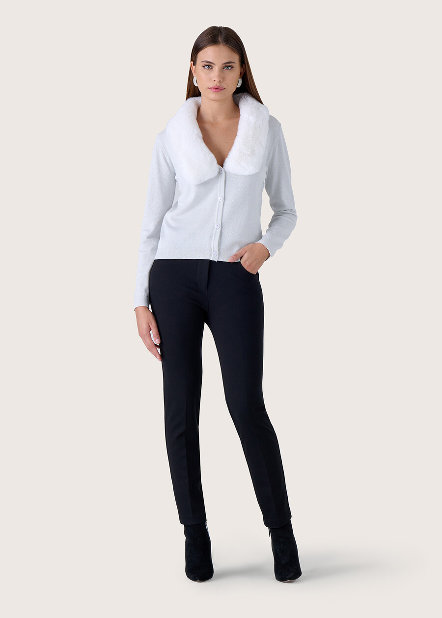 Pantalone Kate in punto Milano NERO BLACKBLUE OLTREMARE  Donna , immagine n. 1
