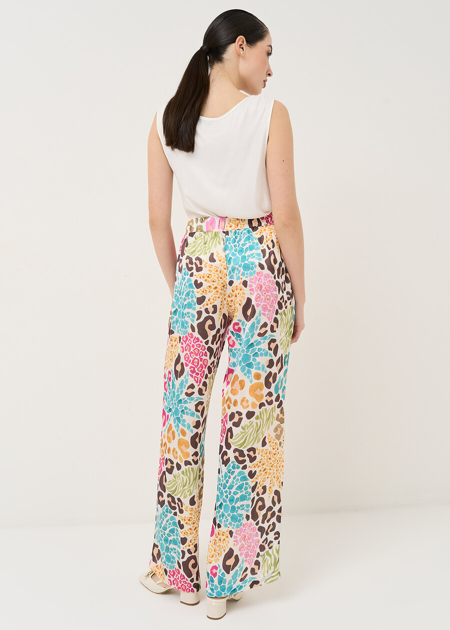 Giorgia animalier trousers BEIGE Woman , image number 5