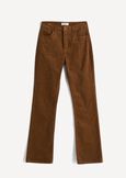Pantaloni Cindy flare in velluto VERDEMARRONE Donna immagine n. 5