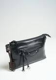 Tracolla Batch in ecopelle krinkle NERO Donna immagine n. 2