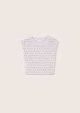 Seddy 100% cotton blouse BIANCO Woman image number 4