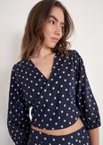 Camicia Crop Cool Fantasia BEIGE LATTEBLUE OLTREMARE Donna immagine n. 1