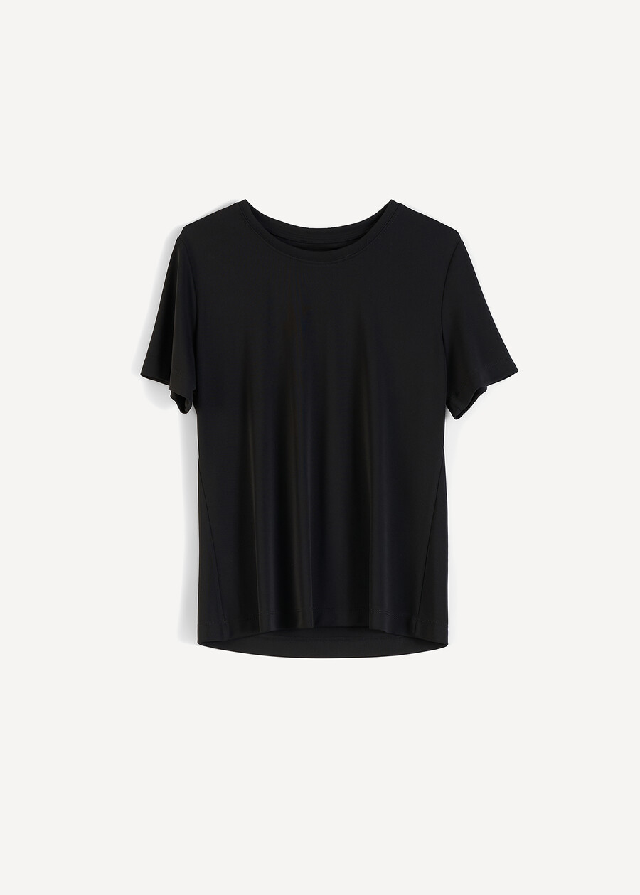 Stella jersey crew-neck T-shirt BIANCONEROBLU Woman , image number 6
