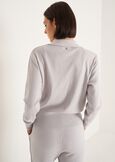 Cardigan Camilla con collo baby MARRONE CAFFEGRIGIO PERLA Donna immagine n. 3