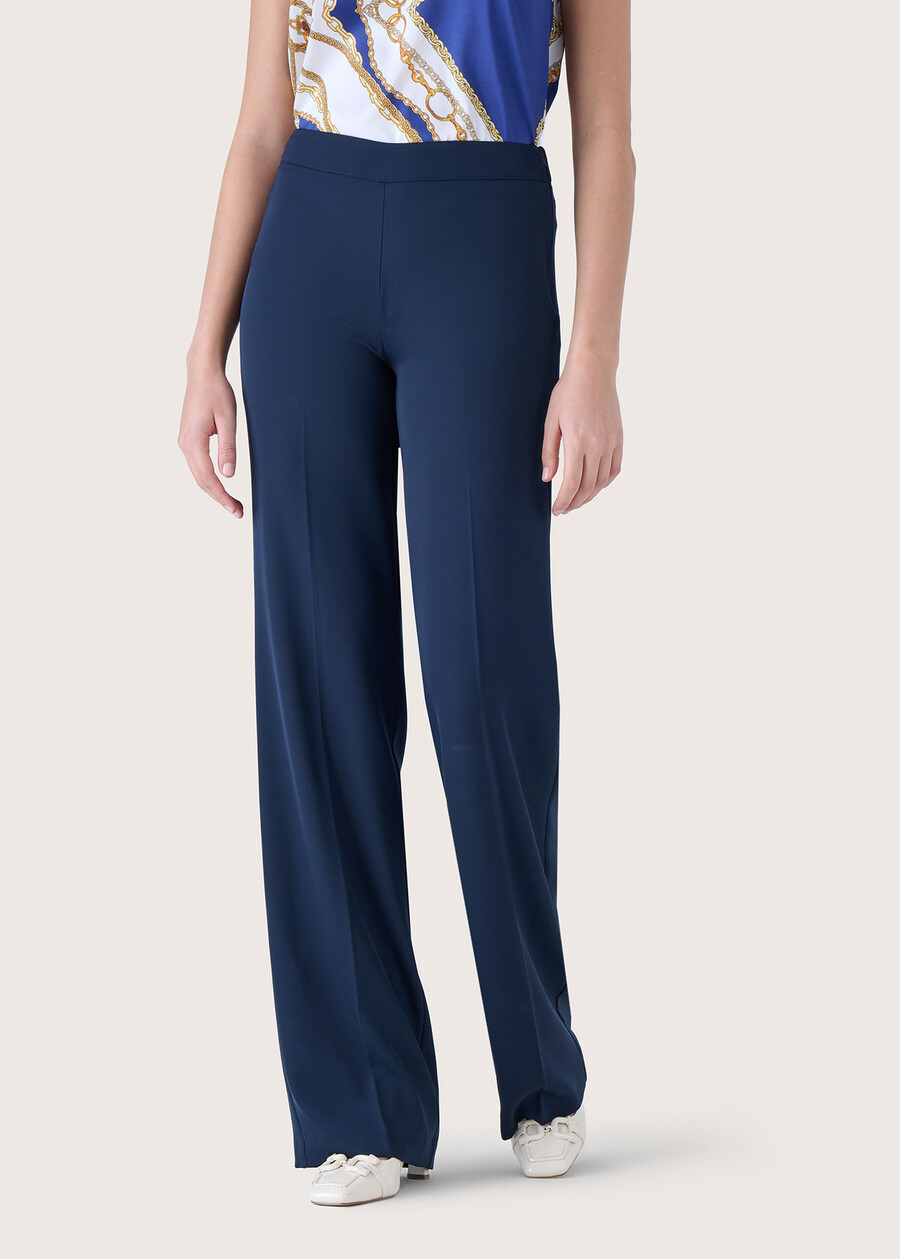 Ashley cady trousers BLUE OLTREMARE ROSSO TULIPANO Woman , image number 3