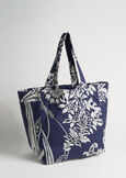 Borsa Briana-A stampa cashmere BLU Donna immagine n. 2