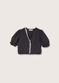 Camicia Carey con cristalli NERO Donna immagine n. 4
